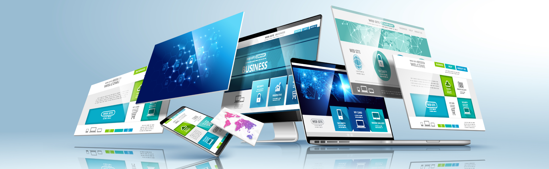 Web Design 하단 배너